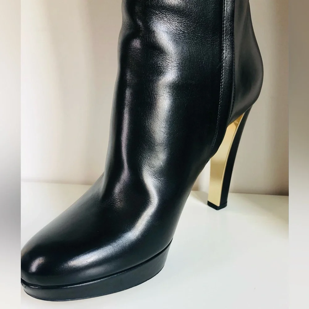 Dior Black Heeled Boots - Picture 5 of 9